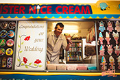 Hire our ice cream van for your wedding events in Bicester.